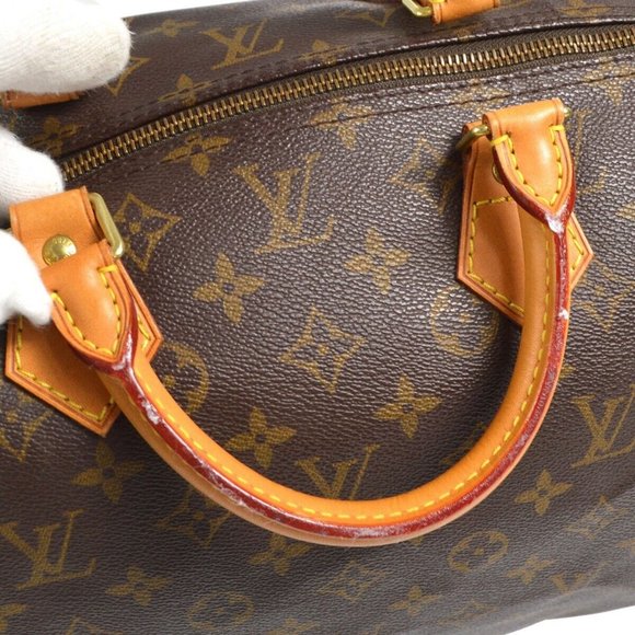 Louis Vuitton Speedy 40 Duffle Handbag Monogram - Picture 4 of 6